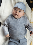 Czapka z daszkiem dziecięca Pinokio Charlie Bonnet Cap 86-92 cm Blue (5901033293733) - obraz 4