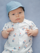 Комбінезон дитячий Pinokio Sailor Romper Buttoned 68-74 см Blue (5901033303517) - зображення 3