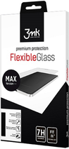 Гібридне скло з посиленими краями 3MK FlexibleGlass Max для iPhone Xs Max Black (5903108038034) - зображення 1