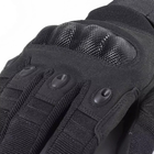 Перчатки защитные на липучке FQ20T001 Черный M (16204) Kali - изображение 3