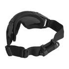 Тактические очки маска FMA Si-Ballistic Googgles с охлаждением Black (885601) Kali - изображение 3