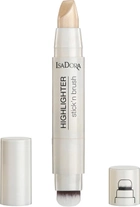 Rozświetlacz IsaDora Highlighter Stick'n Brush w sztyfcie 21 Sparkling Beige 3.8 g (7317851246215) - obraz 1