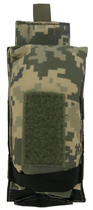 Армейский подсумок для автоматного магазина, рожка, обоймы Ukr Military 9х20х3 см Камуфляж Пиксель 000221720 - изображение 8
