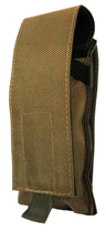 Армейский подсумок для автоматного магазина, рожка, обоймы Ukr Military 9х20х3 см Койот 000221696 - изображение 1
