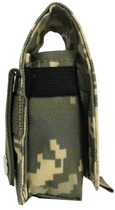 Тактический подсумок для гранаты, подгранатник Ukr Military 7х12х4,5 см Камуфляж Пиксель 000221725 - изображение 5