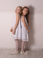 Дитяча сукня для дівчинки Look Made With Love 121B 122/128 см Біла (5903999312039) - зображення 3