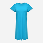 Нічна сорочка DKaren Slip Flora XL Turquoise (5902230088597) - зображення 1