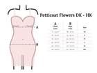Koszula nocna DKaren Slip Flowers XS Flower Pattern No. 10 (5903251423589) - obraz 5