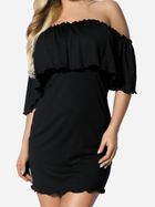 Нічна сорочка DKaren Slip Holly S Black (5902686570998) - зображення 2