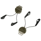 Адаптер ACM Headset Helmet Rail для стрілецьких навушників Howard Impact Sport 2000000137995 - зображення 2
