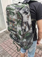 Рюкзак тактический армейский 65 л объем около 35 кг Пиксель (572CRKZC24) TIN66 - изображение 5