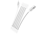 Кабель Hoco U103 USB to Lightning 1m белый