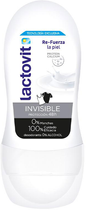 Dezodorant Lactovit Invisible Roll On 50 ml (8411135005532) - obraz 1