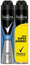 Dezodorant Rexona Men Motion Sense Cobalt Dry 2 x 200 ml (8710522485989) - obraz 1