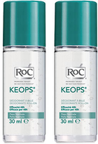 Antyperspirant Roc Keops Roll On 2 x 30 ml (1220000230156) - obraz 1