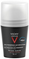 Дезодорант Vichy Homme Roll On For Sensitive Skin 50 мл (3337871320379) - зображення 1