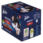 Вологий корм для котів Purina Felix Fantastic мікс смаків 24 x 85 г (7613039733035) - зображення 2