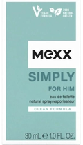 Woda toaletowa męska Mexx Simply For Him 30 ml (3616302939190) - obraz 2