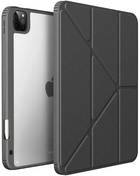 Обкладинка Uniq Moven для Apple iPad Pro 11" 2021/2020 антибактеріальна Charcoal Grey (8886463676431) - зображення 1