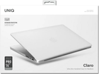 Etui na laptopa Uniq Claro do Apple MacBook Pro 16" 2021 Dove Matte Clear (8886463679753) - obraz 3