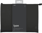 Pokrowiec na laptopa Uniq Lyon Sleeve 14" Midnight Black (8886463684856) - obraz 3