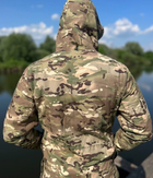 Тактическая куртка Han-Wild M65 с капюшоном размер L мультикам Осень-Весна - изображение 3