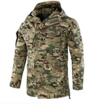 Тактична куртка Han-Wild M65 с капюшоном розмір XXL мультикам Осінь-Весна - зображення 1