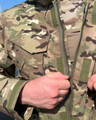 Тактическая куртка Han-Wild M65 с капюшоном размер M мультикам Осень-Весна - изображение 5