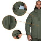 Зимова чоловіча Куртка CamoTec Patrol System 3.0 із Капюшоном та Системою швидкого доступу до поясу олива розмір M - зображення 6