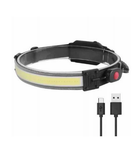 Велосипедный фонарик налобный XQ-T1C 26LED USB черный