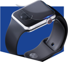 Folia ochronna 3MK Watch Protection na ekran smartwatcha Apple Watch SE (2022) 40 mm 3 szt. (5903108491204) - obraz 4