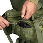 Тактический вместительный рюкзак с влагозащитным чехлом Camotec Foray Олива - изображение 7