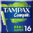 Тампони Tampax Compak Super Tampons з аплікатором 16 шт (4015400219743) - зображення 2