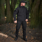 Зимняя мужская Куртка Call Dragon с Капюшоном и подкладкой Omni-Heat рип-стоп черная размер XXL - изображение 2