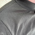 Утепленный мужской Гольф с манжетами / Плотная Водолазка олива размер 3XL - изображение 3