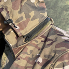 Чоловіча водонепроникна Куртка Softshell з Капюшоном та Липучками під шеврони мультикам розмір M - зображення 3