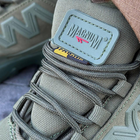 Мужские Кроссовки из прессованной кожи / Удобная Обувь Magnum с водонепроницаемой пропиткой размер 42 - изображение 6