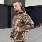 Мужская демисезонная Куртка B&L Softshell с Системой Вентиляции и функциональными Карманами пиксель размер XL - изображение 3