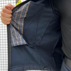 Чоловічий демісезонний Костюм Police Куртка + Штани / Польова форма Softshell синя розмір M - зображення 7