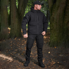 Зимняя мужская Куртка Call Dragon с Капюшоном и подкладкой Omni-Heat рип-стоп черная размер 3XL - изображение 2