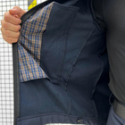 Чоловічий демісезонний Костюм Police Куртка + Штани / Польова форма Softshell синя розмір XL - зображення 7