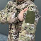 Демисезонная мужская Куртка Softshell на флисе с Капюшоном и Липучками под шевроны мультикам размер S - изображение 4