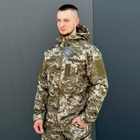 Мужская Демисезонная Куртка Soft Shell на Флисе с вентиляционными отверстиями пиксель размер 3XL 56 - изображение 2