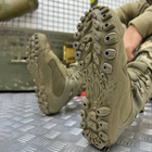 Мужские зимние Ботинки Gepard Bravo N с Мембраной / Кожаные Берцы на протекторной подошве олива размер 42 - изображение 4