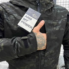 Мужская зимняя Куртка Dark Knight до -10°С с капюшоном и подкладкой Omni-Heat камуфляж размер L - изображение 2
