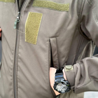 Мужская демисезонная Куртка B&L Softshell с Системой Вентиляции и функциональными Карманами олива размер 3XL - изображение 5