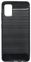 Etui plecki Beline Carbon do Samsung Galaxy M51 Black (5903657578708) - obraz 1