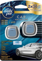 Ароматизатор Ambi Pur Jaguar Ocean Duo 2 х 2 мл (8006540976777)