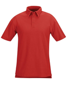 Бавовняне тактичне поло Propper 100% Cotton Short Sleeve Lightweight Polos F5323 Medium, Червоний - зображення 8