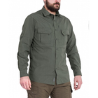 Тактическая рубашка Pentagon Plato Shirt K02019 Small, Camo Green (Сіро-Зелений) - изображение 2